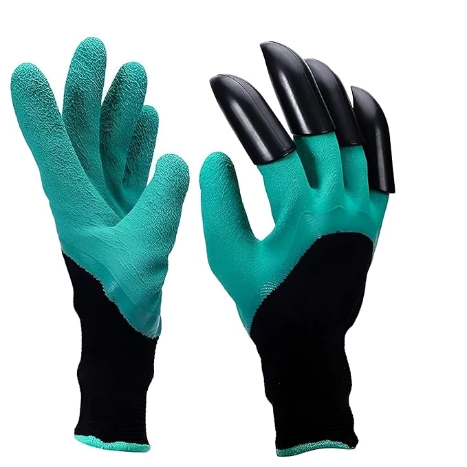 Mixed Color Gardening Gloves: Durable & Comfortable for Outdoor Work 1pair