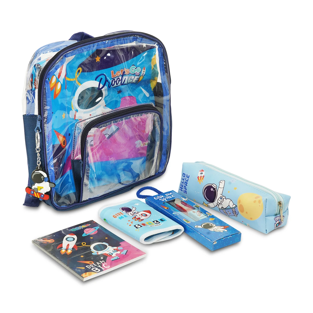 Ilearnngrow 11 in one bag stationery kit Space