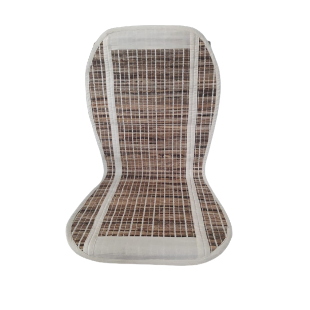 Natural Fibre Banana bark Car seat cover with Handloom made | Eco Friendly | 45L x 20W inch | Women and Men
