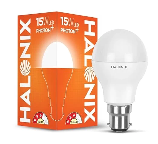 Halonix 15-Watt LED Bulb Astron Plus Base B22 (Cool Day Light)