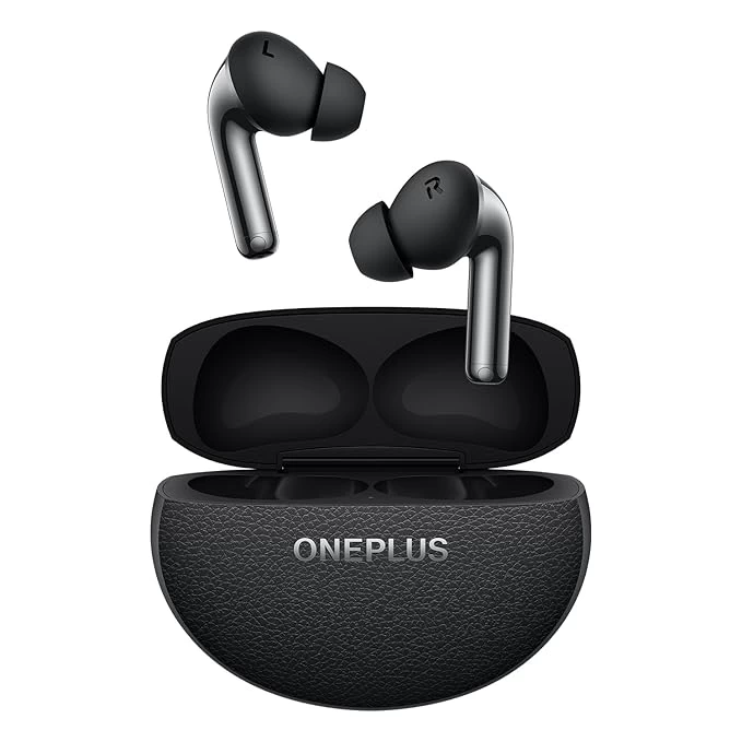 OnePlus Buds Pro 3 Bluetooth TWS in-Ear Buds - Dual Drivers, Dual DACs, Dynaudio EQs, Up to 50dB Adaptive Noise Cancellation, Up to 43Hrs Battery [Midnight Opus]