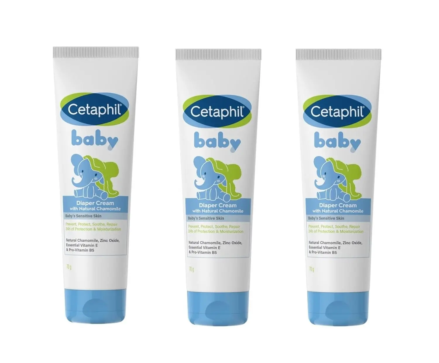 Cetaphil Baby Diaper Cream 70g - Pack of 3