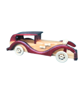 Wooden Classical Vintage Car Toy  for Kids | Pull Along Toy | Home Decor Car Toy (8 INCH)