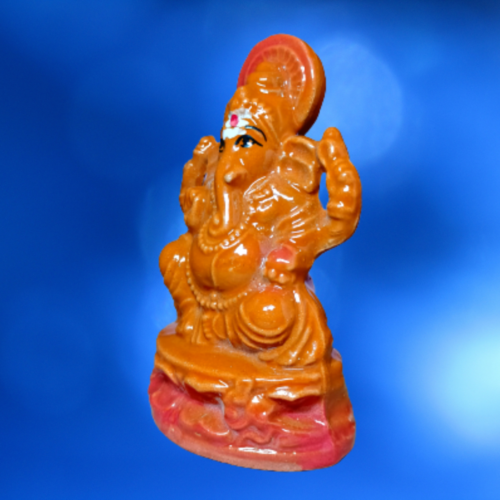 Buy KRISHNAGALLERY1 Polyresin Ganesh Ji Murti Ganesha Statue for Homee  Pooja Room Gift Showpiece Idol 7 Inch Online at Lowest Price Ever in India  | Check Reviews & Ratings - Shop The World