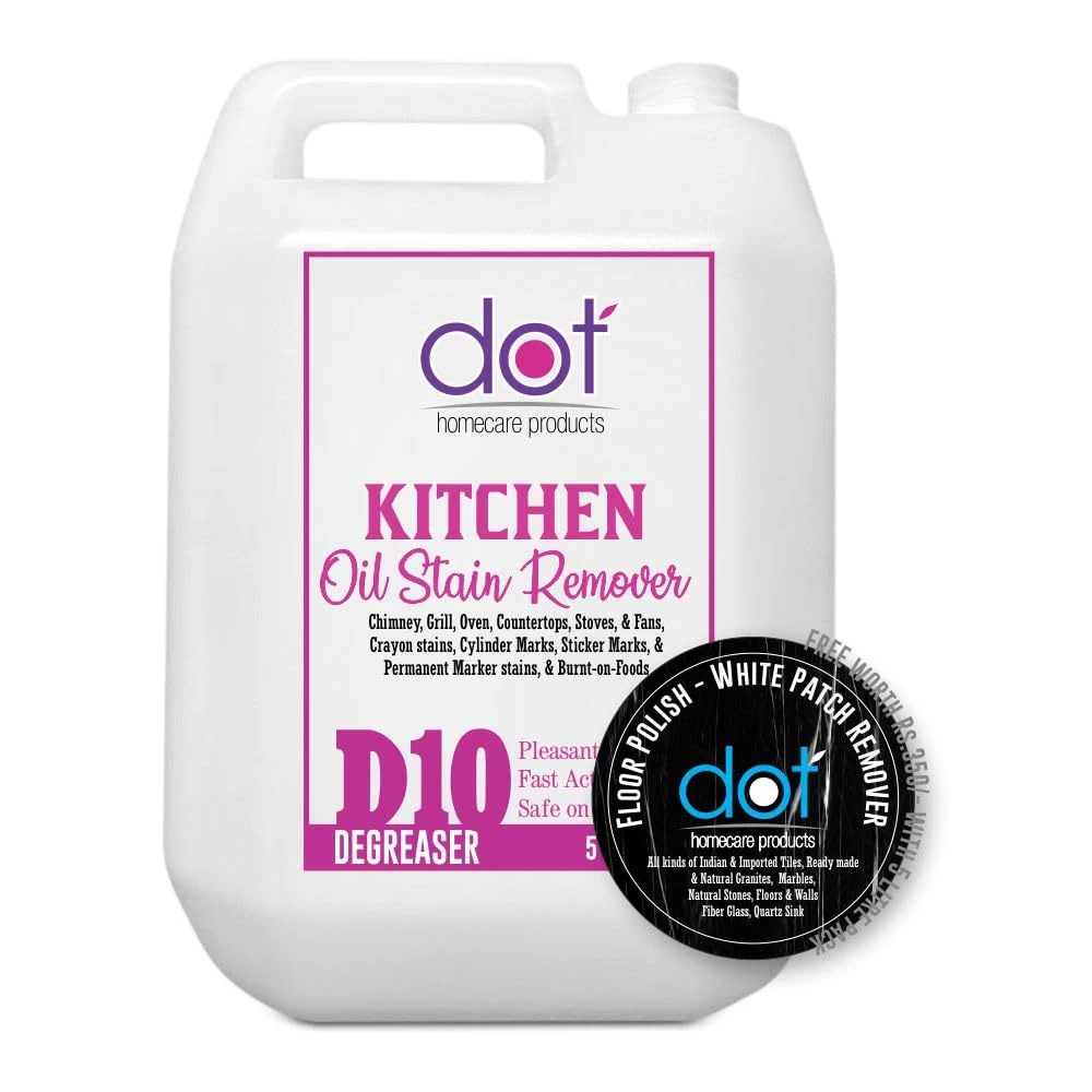 DOT Kitchen Oil Stain Remover 5 Litres | No Harsh chemicals