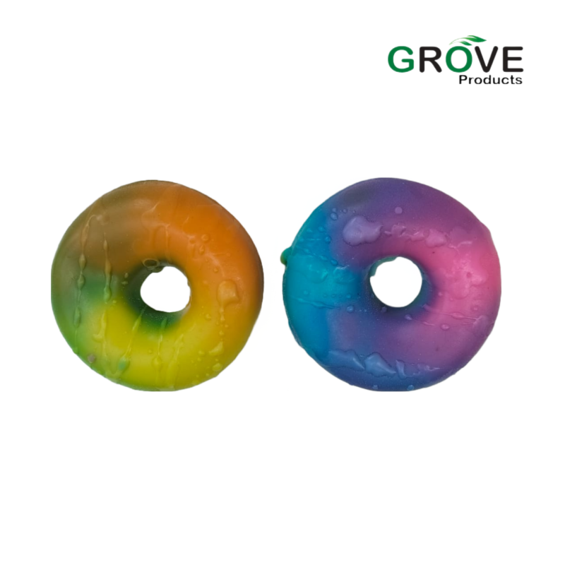 Grove Fun Donut soap | Goat milk & Shea butter |Chemical free soaps for kids & Baby (Pack of 2)