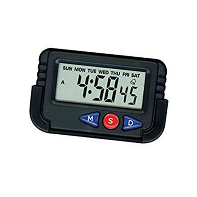 SKARSH Digital Alarm Clock for car dashbord with Stop Watch Multi Function Clock