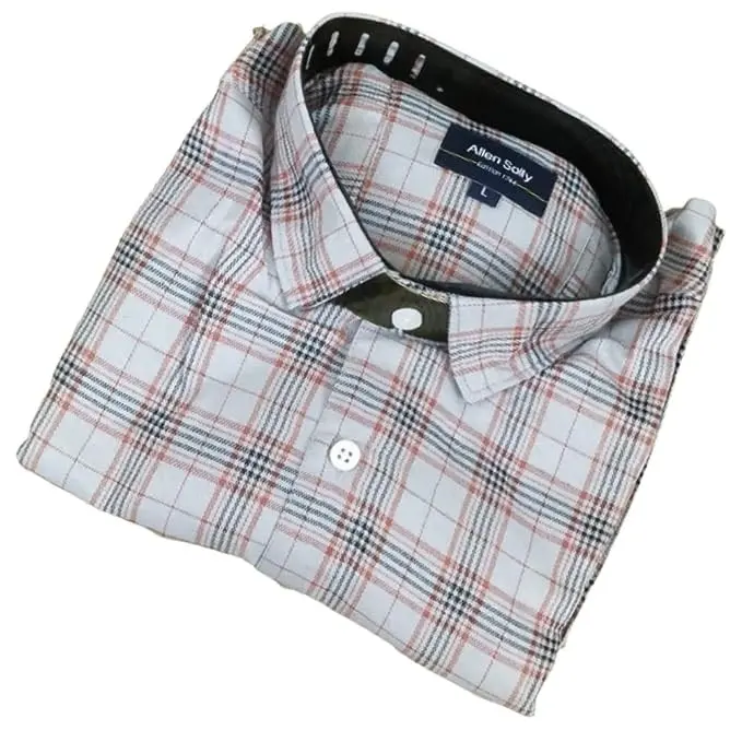 MK Fashion Men's Cotton Full Sleeves Checked Casual Shirt