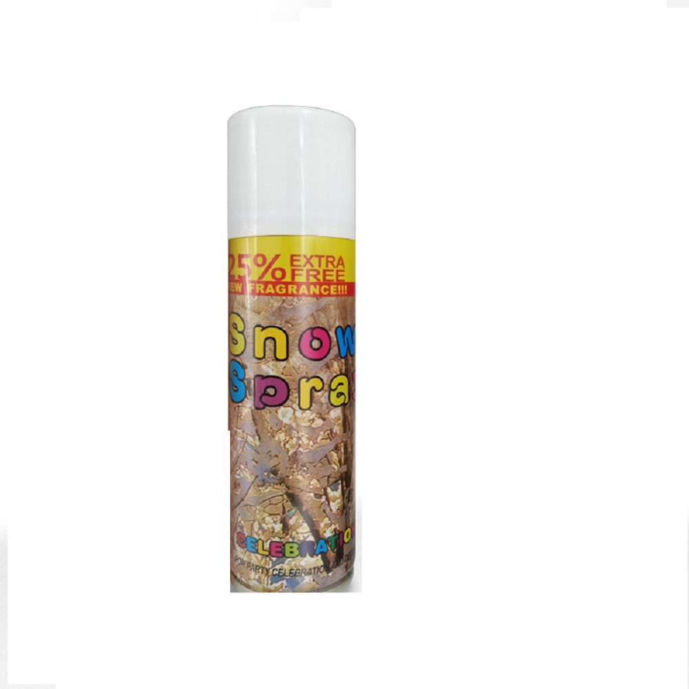"Snow Spray: Frosty Fun for Your Party Celebration"|(Extra White Foam) Special Occasion (Birthday, Wedding, Anniversary, Farewell, Party) Celebration Item