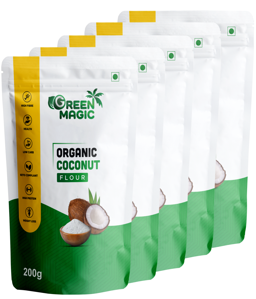 Green Magic Coconut flour (pack of 5)