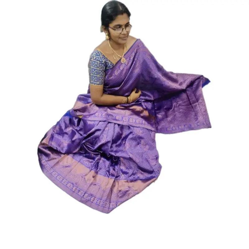 TRADITIONAL COPPER SAREES