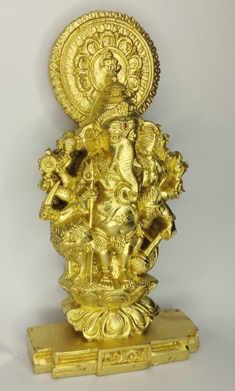 Sri Shubha Drishti Ganapathy | Drishti Ganesh Idol  14 cm HEIGHT polystone Idol