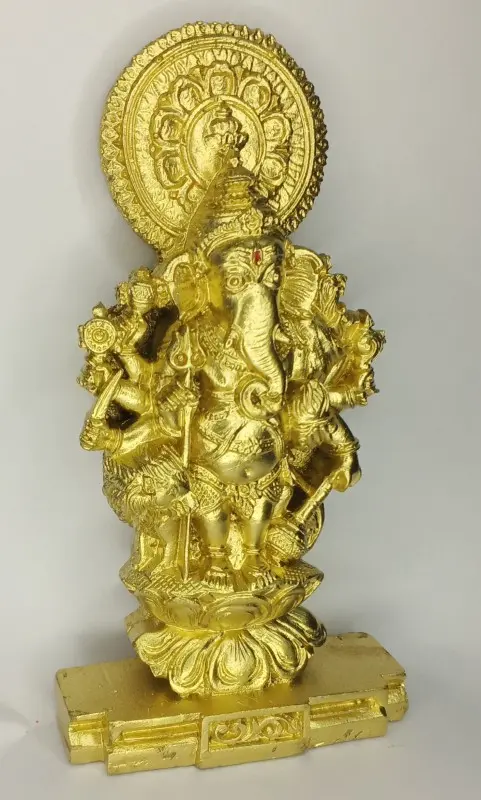 Sri Shubha Drishti Ganapathy | Drishti Ganesh Idol  14 cm HEIGHT polystone Idol