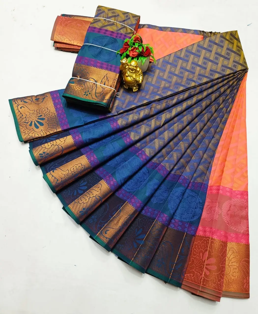 3D Embossed Saree