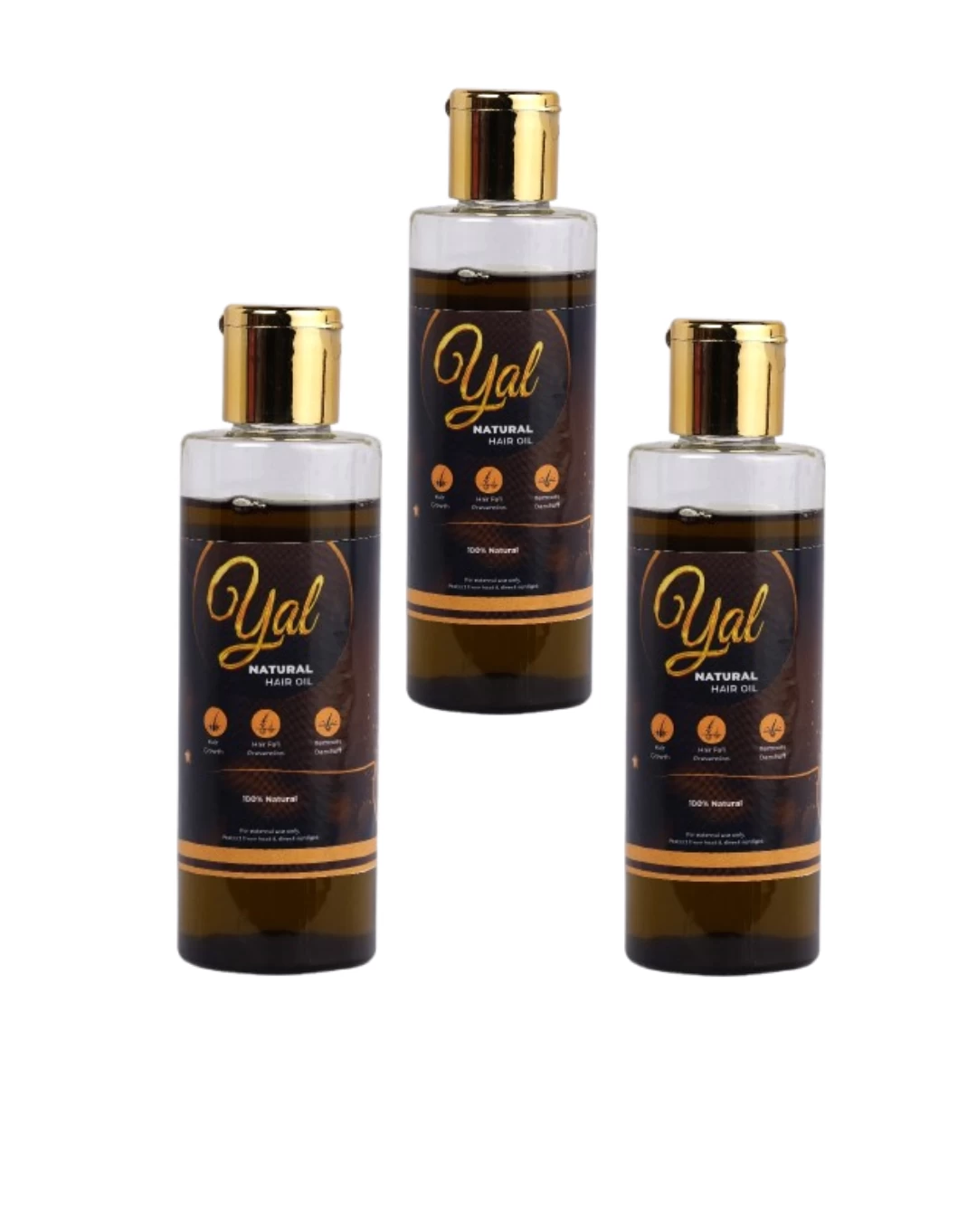 Yal Natural Hair Oil (Pack Of 3)