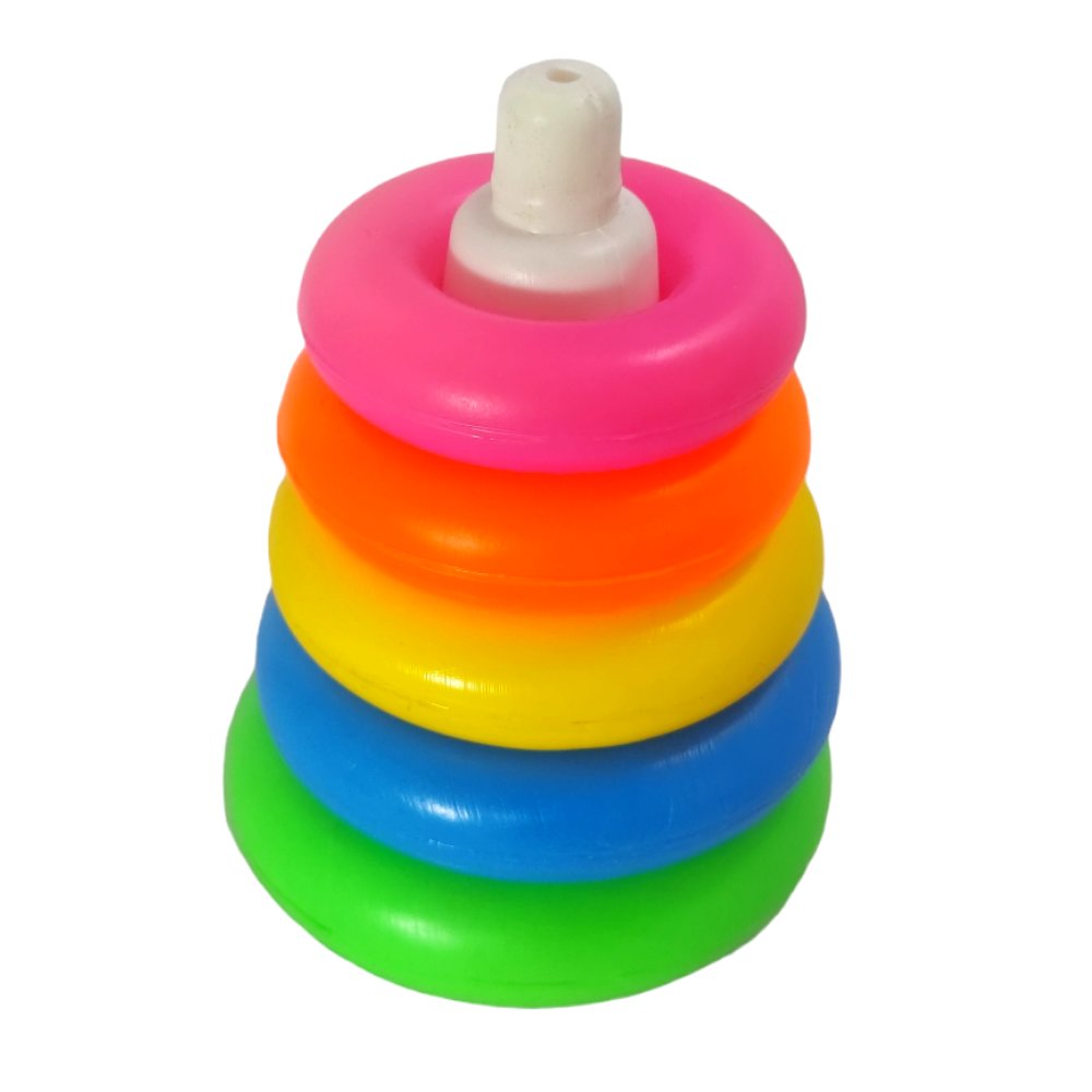 Ring Toy, Educate the Different Sizes and Colours for Kids(Multicolor)