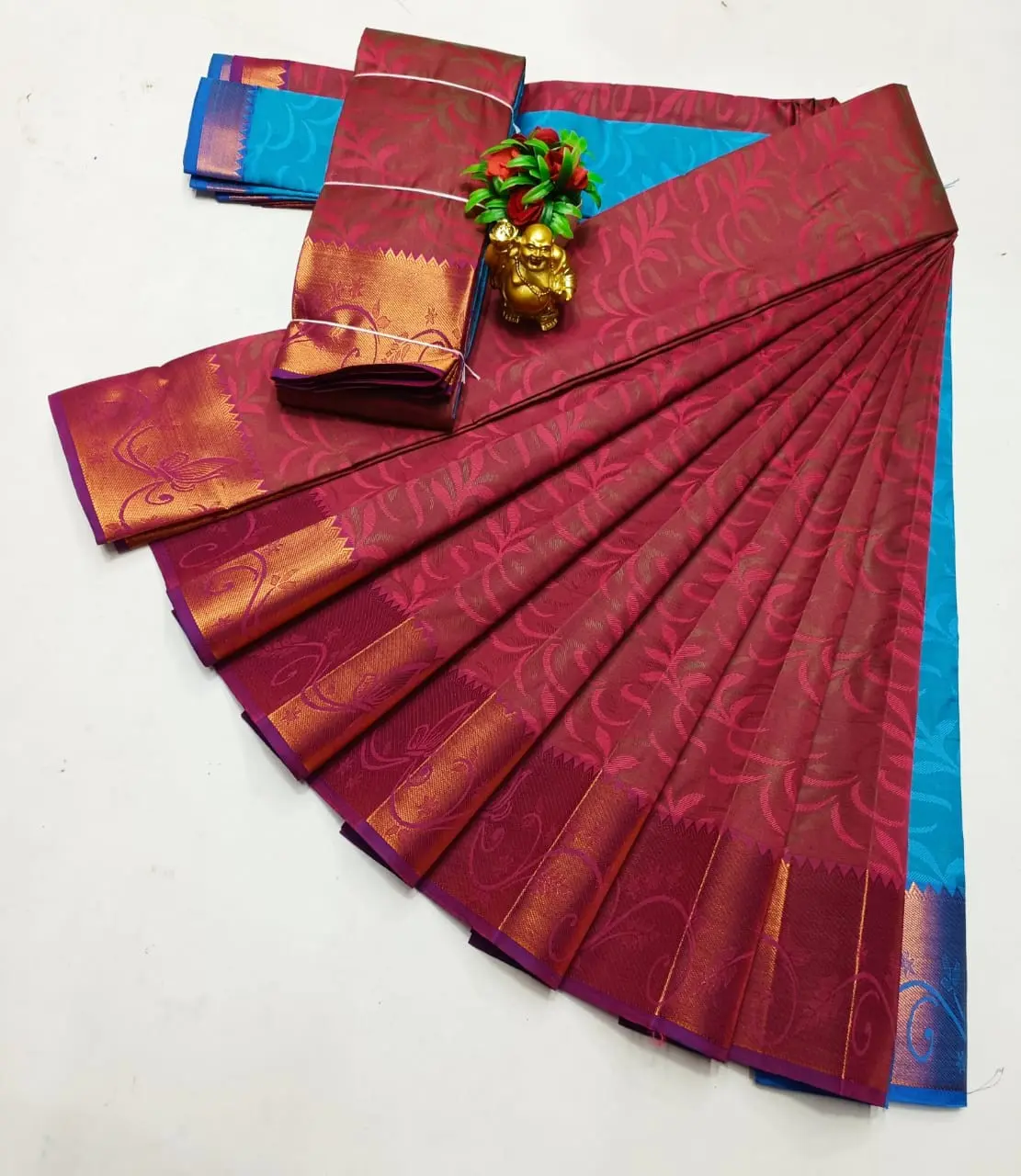 3D Embossed Saree