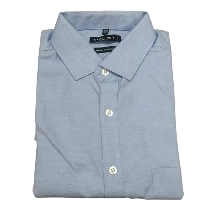 MK Fashion Men's Full Sleeves Regular Fit Shirt/Men Large Size Cotton Plain Shirt Light Violet