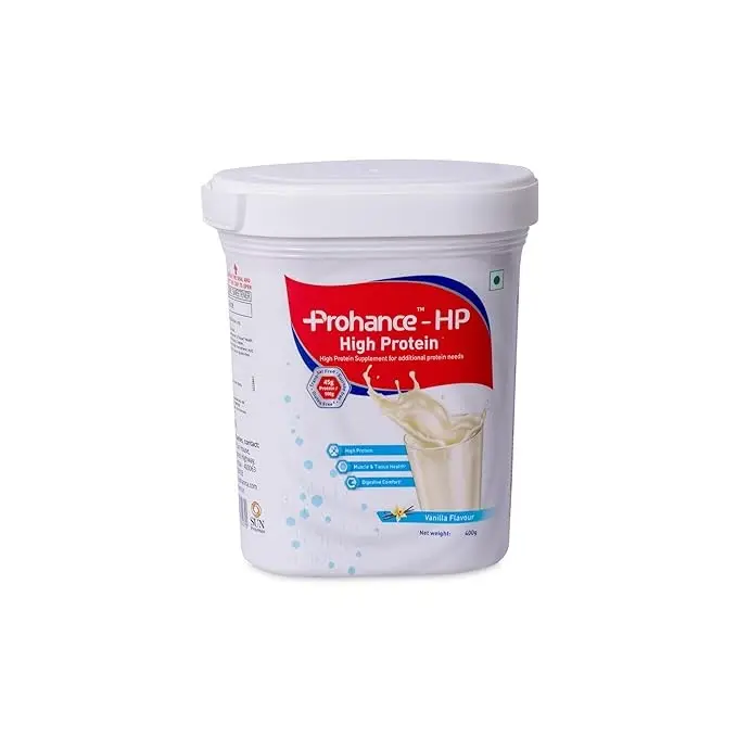 Prohance HP Vanilla Flavour - Pack of 400gm Protein Powder