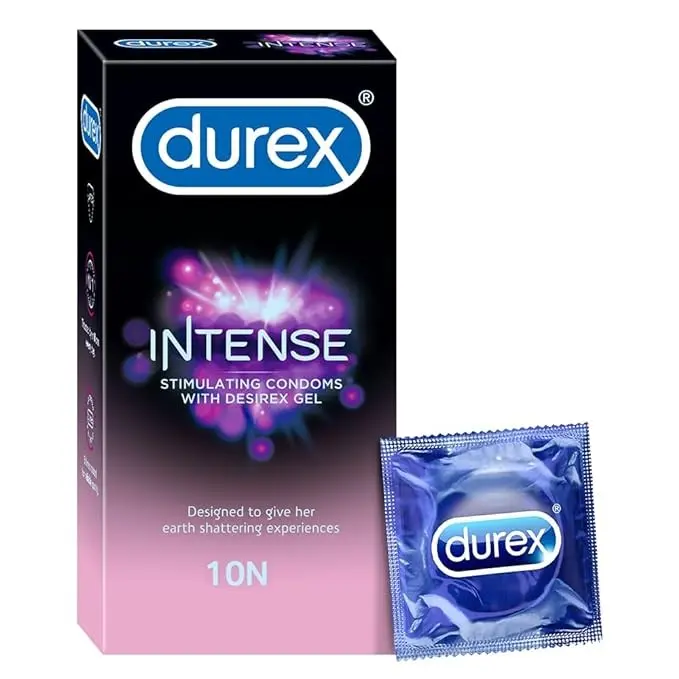 Durex Real Feel Condoms | Latex-Free, Skin-to-Skin Sensation | 3s & 10s Packs