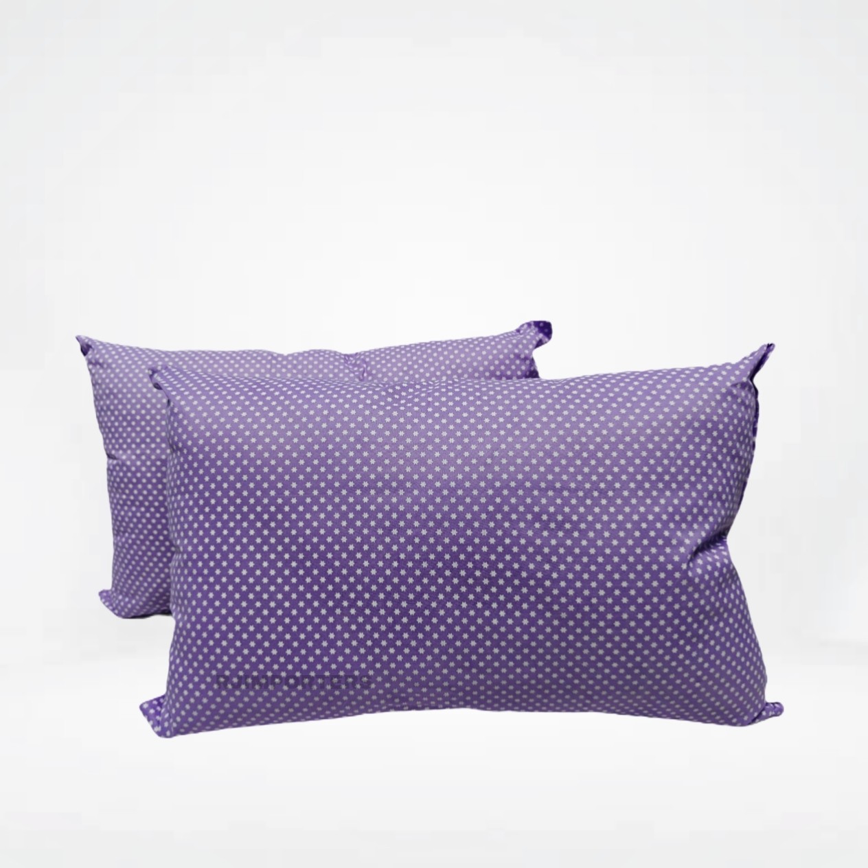 Microfiber Soft White Medium Firm Pillows Set of 2 in 18 x 28 Inches. Pillows for Every Sleep.