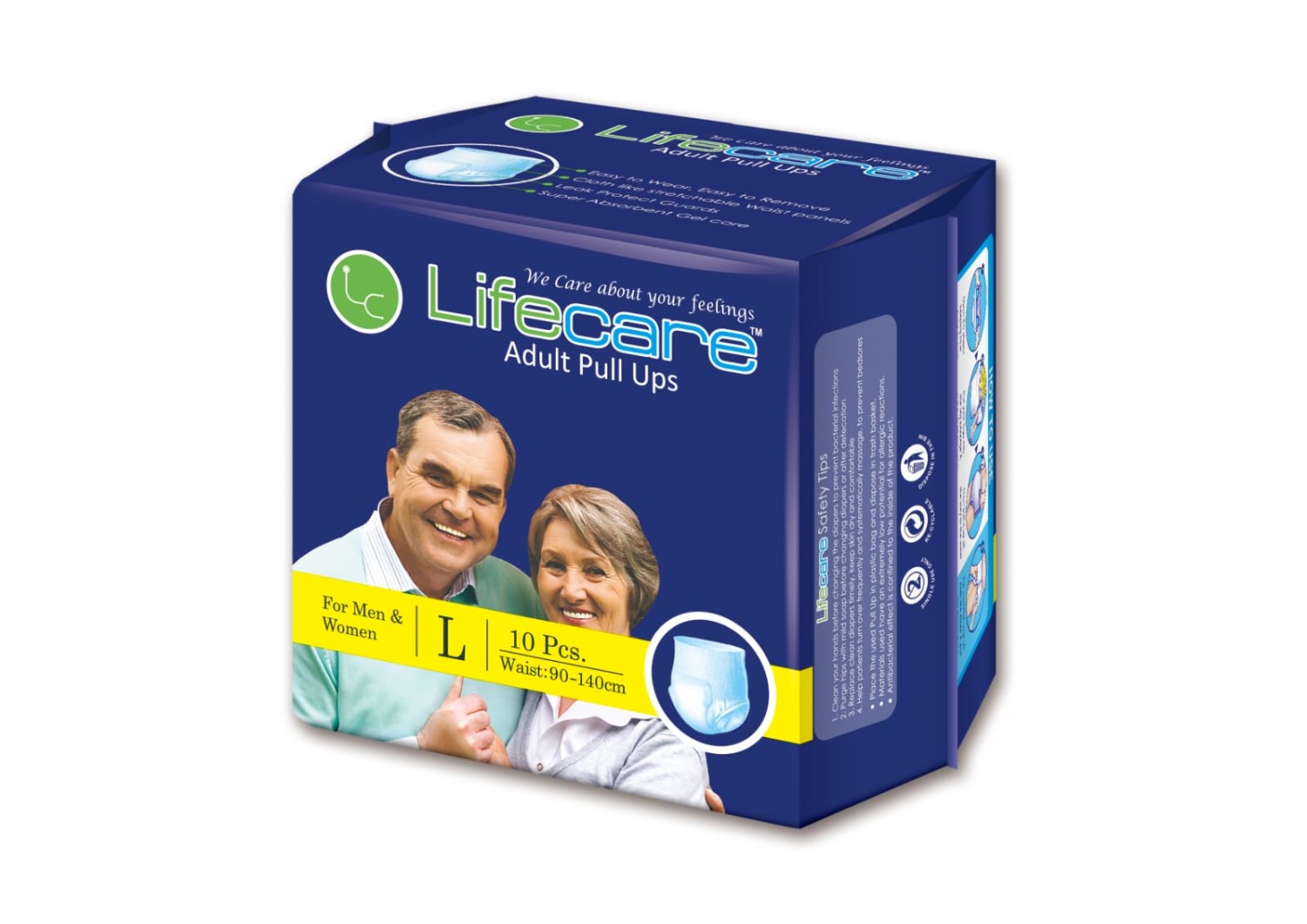 ANK Lifecare Large Pull-Ups | Extra Absorbent Large Pull-Ups with Leak Guards

