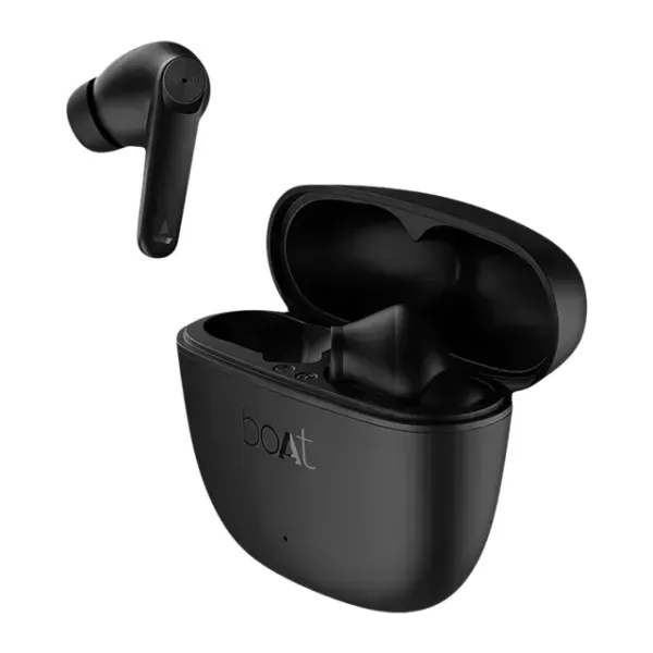 boAt Airdopes Atom 83 True Wireless Earbuds - 50Hrs Playback, ENx Technology for Clear Calls, 13mm Drivers for Immersive Sound, IPX5 Sweat & Water Resistant, Long Battery Life