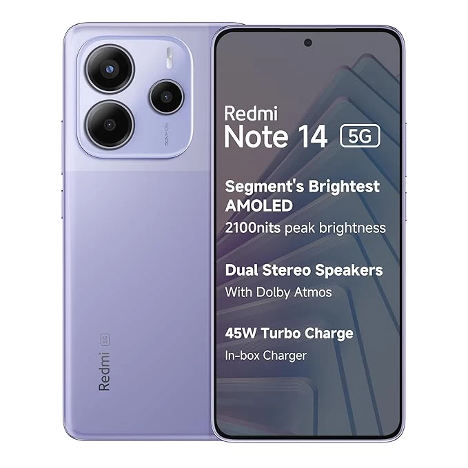 Redmi Note 14 5g 8 Gb + 256 Gb, Phantom Purple