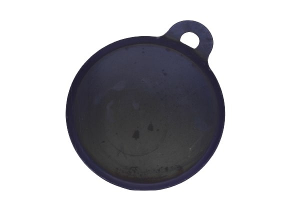 Iron Flat Dosa Tawa|Pan Dosa Plain Turner Maker Without Handle - Medium (Black)