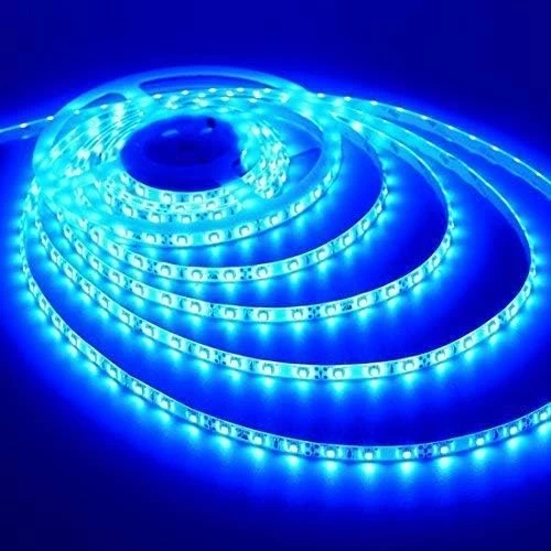 5m Blue Led Strip Light - Non-waterproof With Adapter | Easy Installation -blue Color