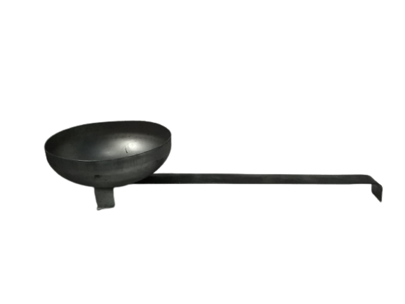 Heavy duty  Very Stong  Sambrani Dhoop Stand , Dhoop Dhuni , Iron Charcoal Incense Burner Suitable for Home ,Office & Temple ( 1.5mm Thickness) Size: Length:14 INCH, HEIGHT:3 INCH  Cup 5 inch