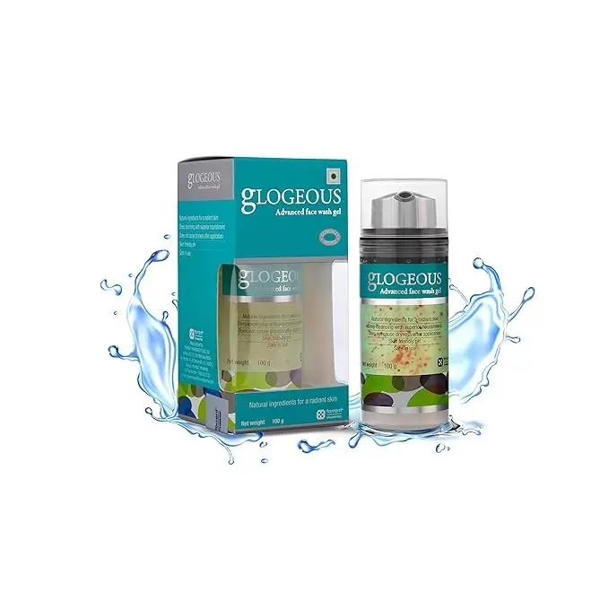 Glogeous Advanced Face Wash Gel for Rejuvenated and Glowing Skin 100g