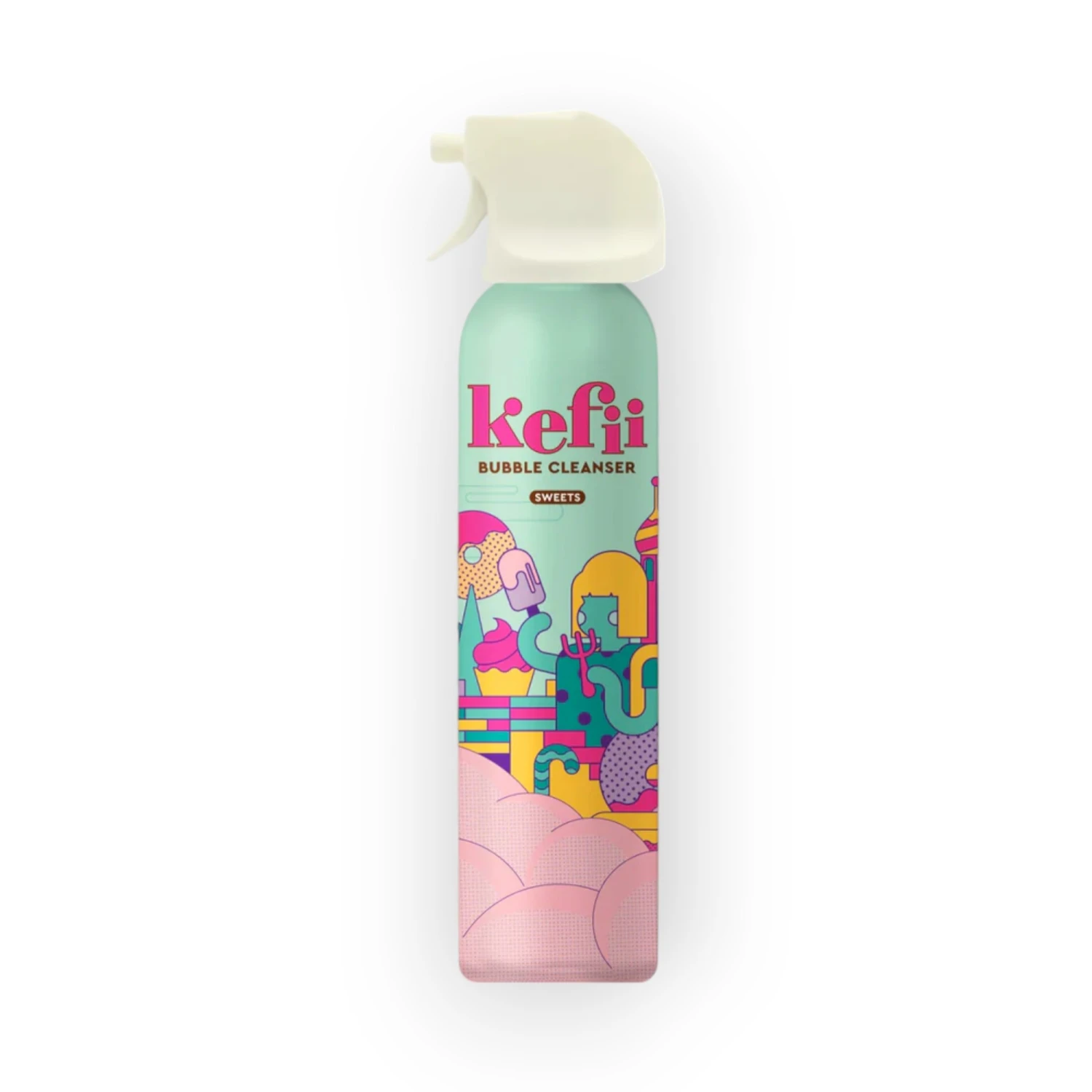 Kefii - Bubble Cleanser, Sweets - Honeydew, 200ml