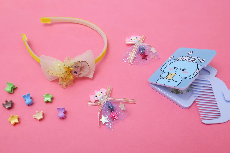 ilearnngrow Frozen Hair Accessories Set - Yellow