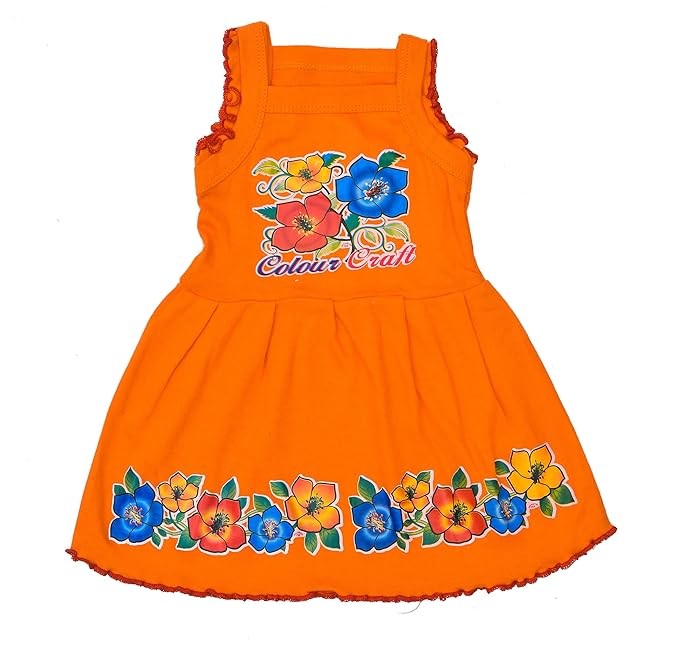 Printed Georgette Net Sleeveless Baby Girl Frock at Rs 1065/piece in  Hyderabad