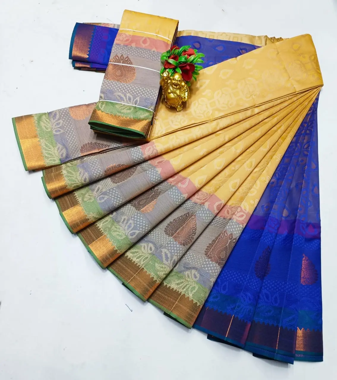 3D Embossed Saree