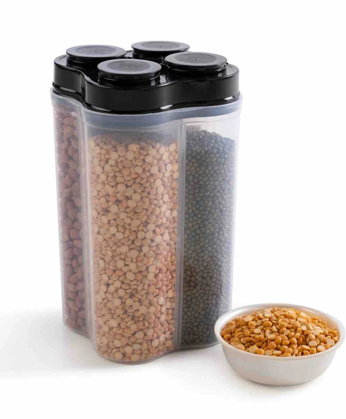 4 section container