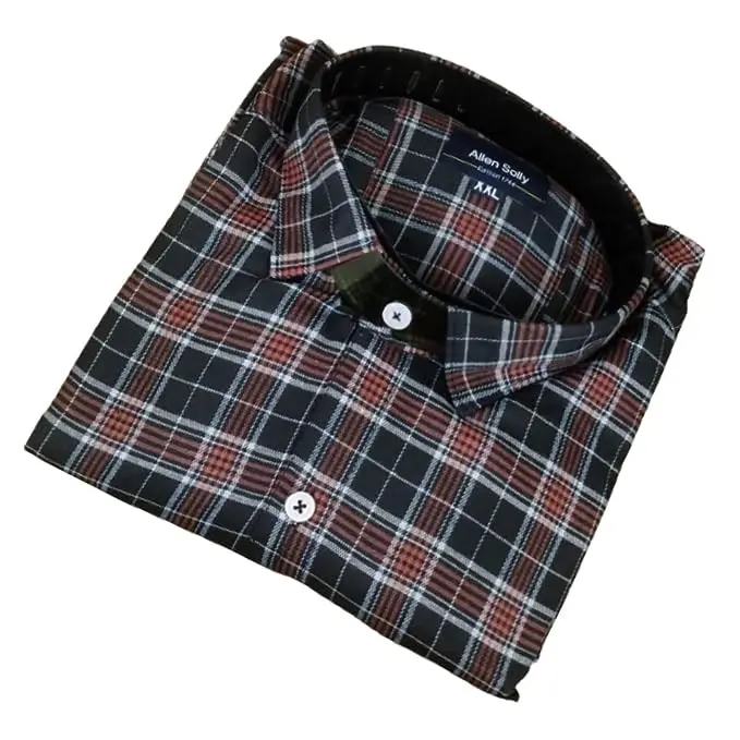 MK Fashion Men's Cotton Full Sleeves Checked Casual Shirt