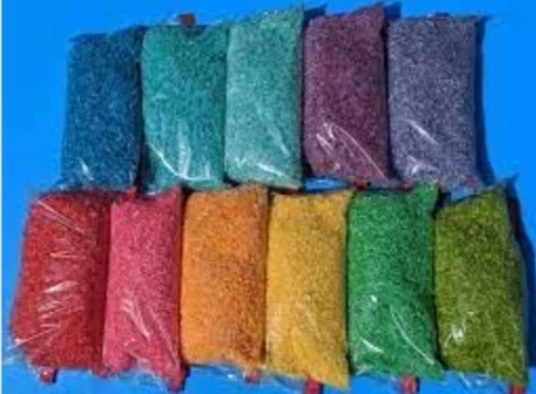 Colour rice for Diwali (10*100gm) 1kg / Marriage / Decoration