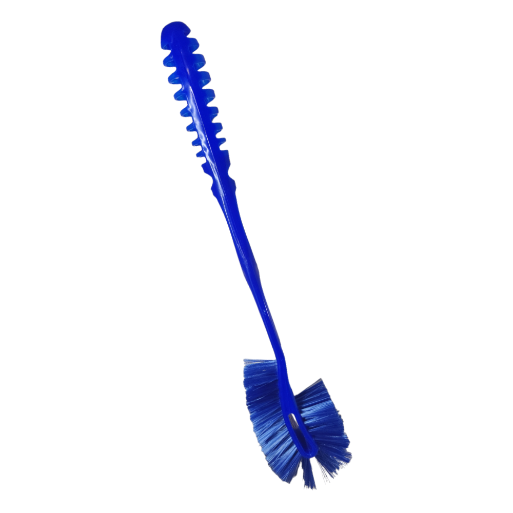 Double Side Cleaning Toilet Brush With Long Handle(Multi Colour)
