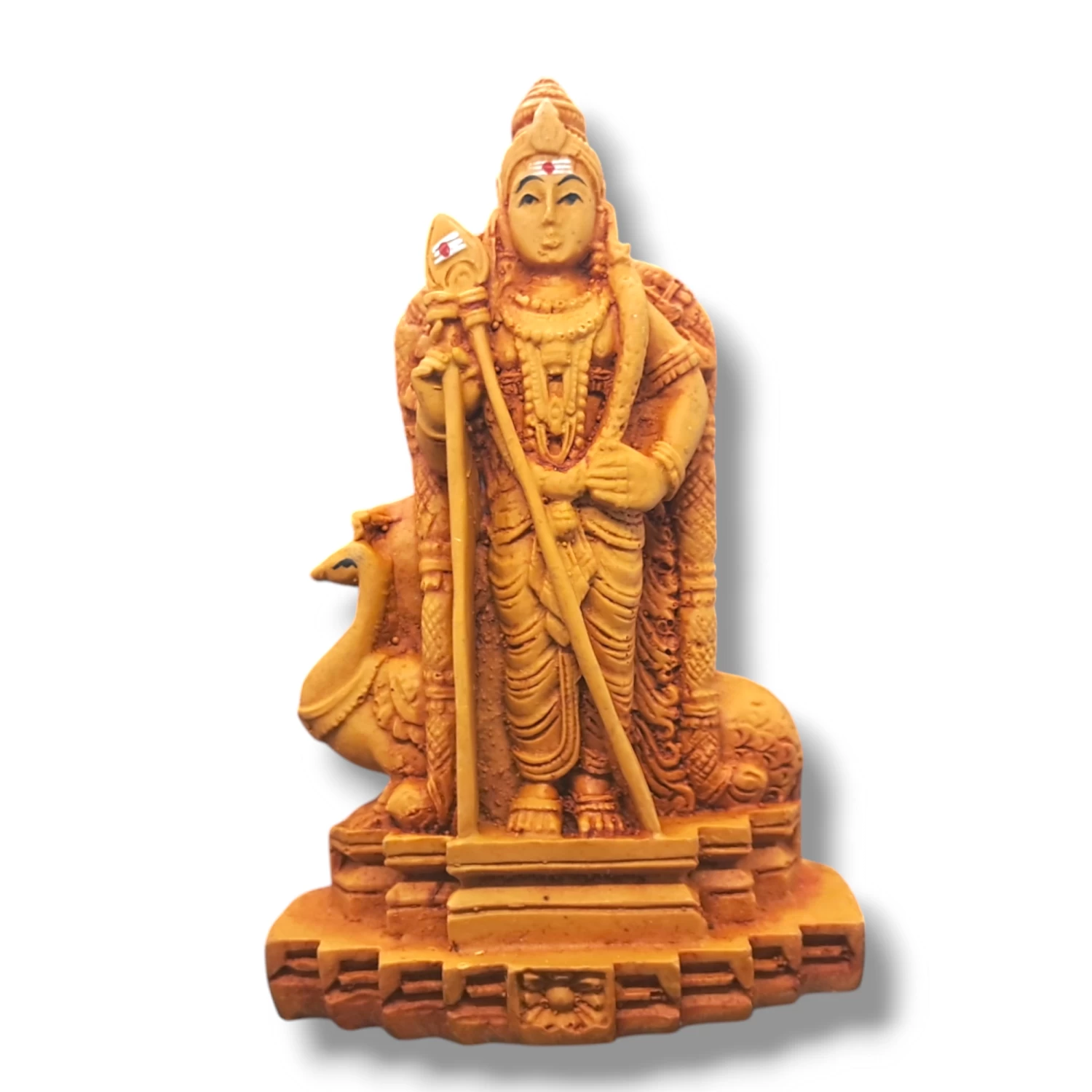 Murugan Idol Statue | Divine Resin Marble Murugan for Pooja & Home Decor