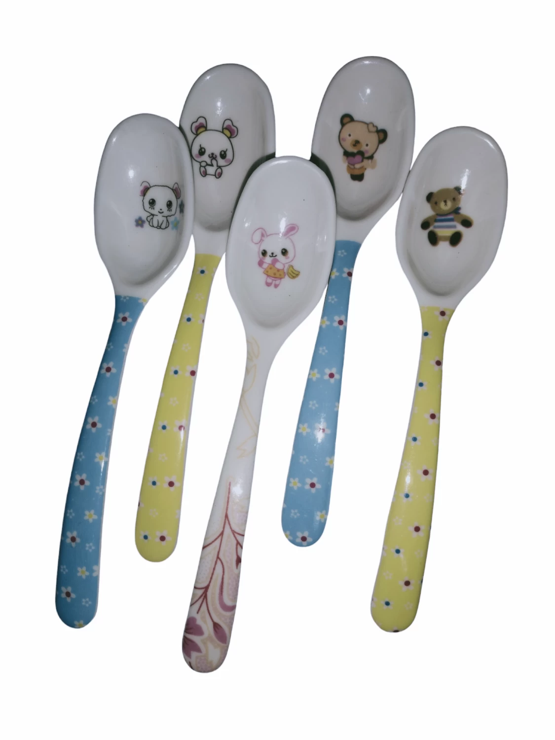 Doll printed Melamine spoon pack of 10