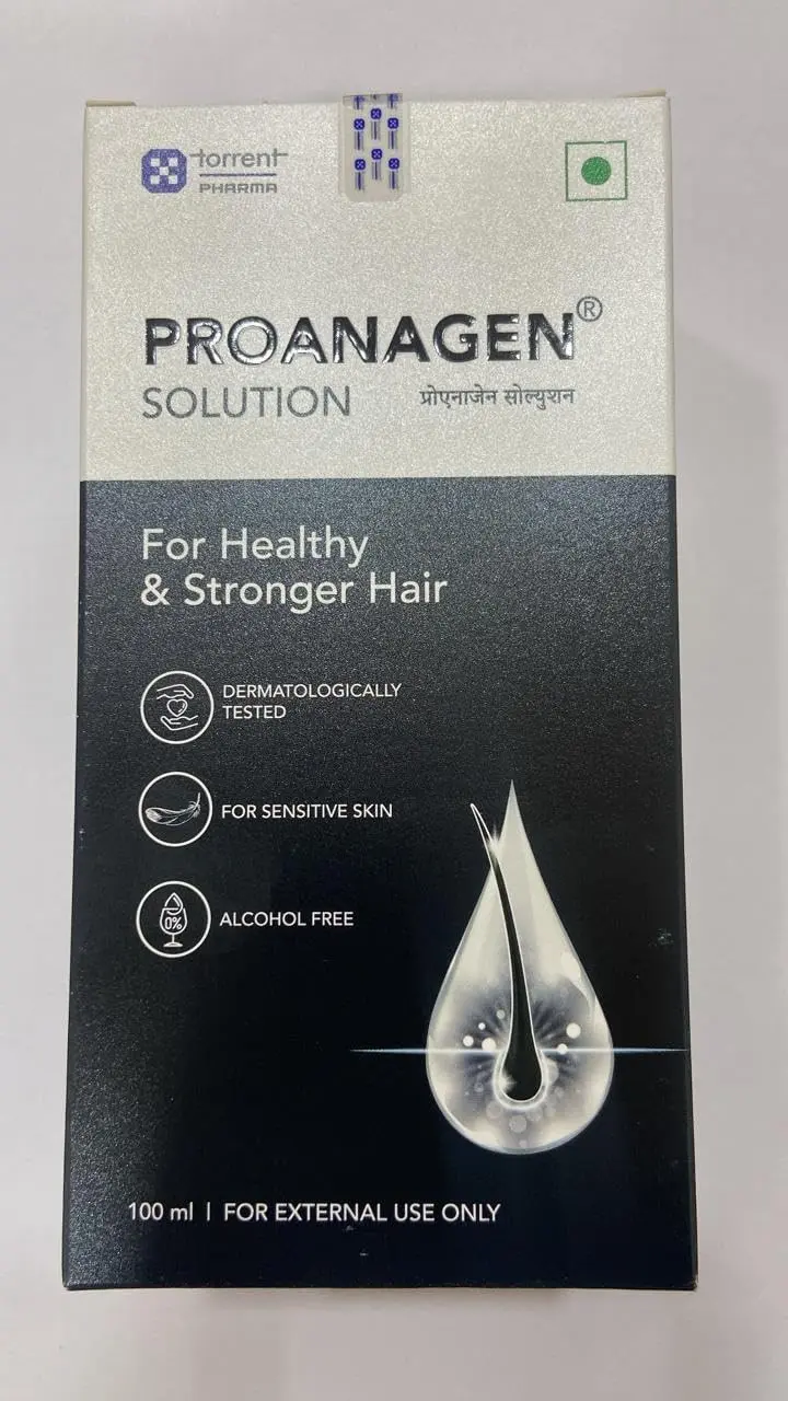 Proanagen Solution For Hair - 100ml | For Healthy and Stronger Hair