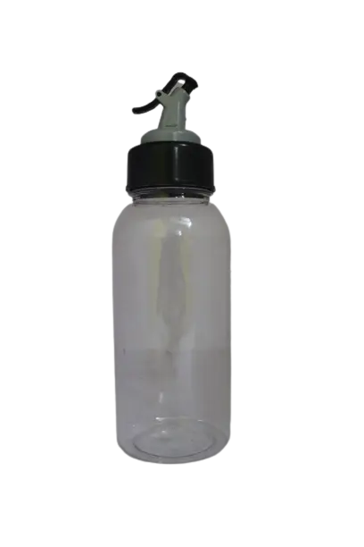 Oil dispenser with lid to prevent spills and contamination | keeping the oil fresh and clean - 500 ml