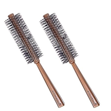 Round hair brush for Men & Woman/Daily-use hair brush/round hair comb-2 pc
