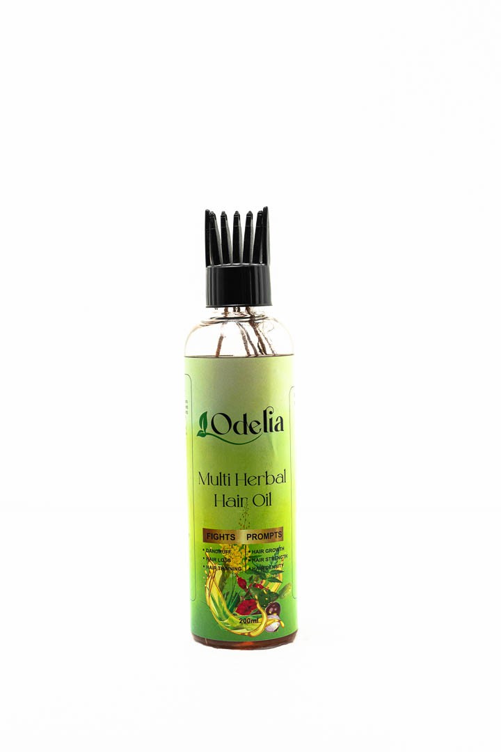 Odelia Multi Herbal Hair Oil With Goodness Of 13 Herbal Extracts 200ml For Women & Men Promote Hair Growth, Strengthen & Nourish.