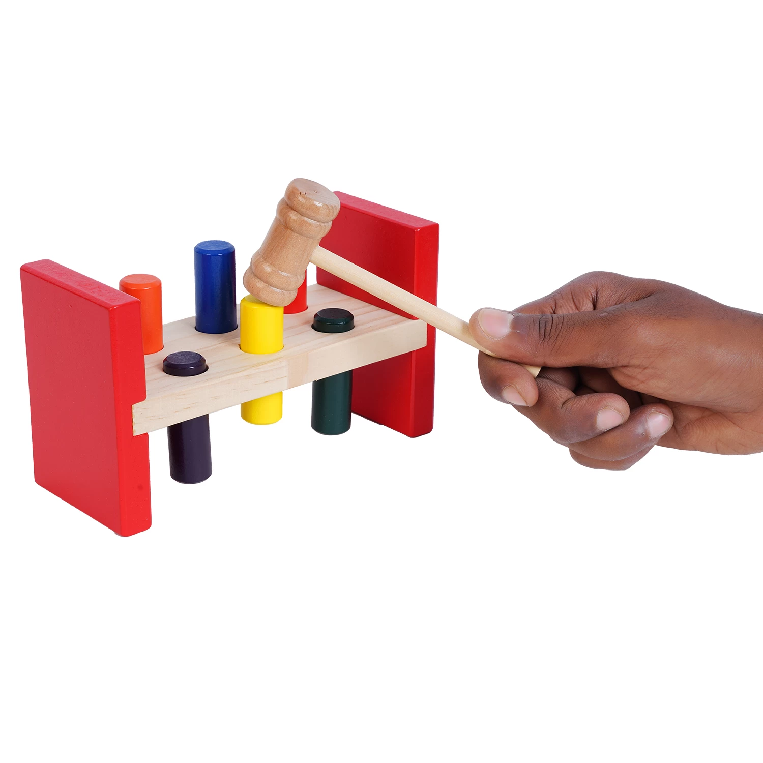 Wooden Pounding Hammer Toy for Toddlers