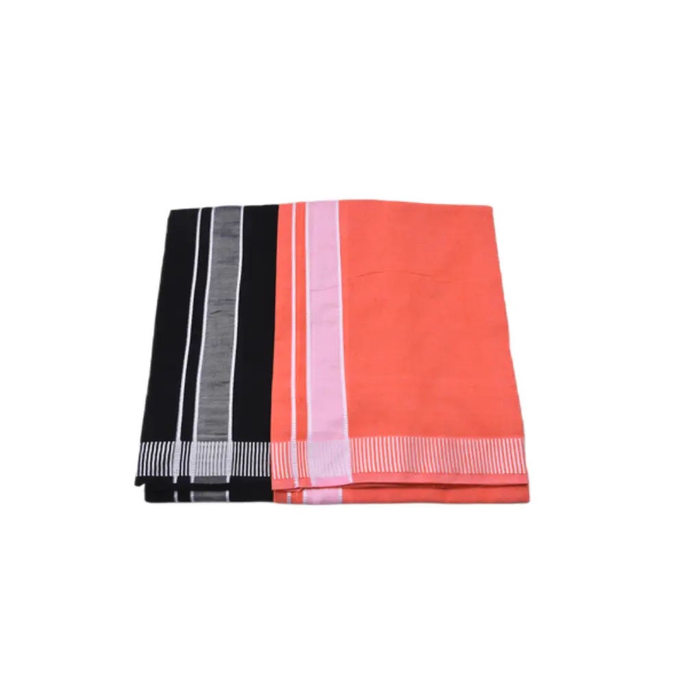 Men’s Cotton Dhoti - 100% Cotton Lungies for Men (Multicolour)