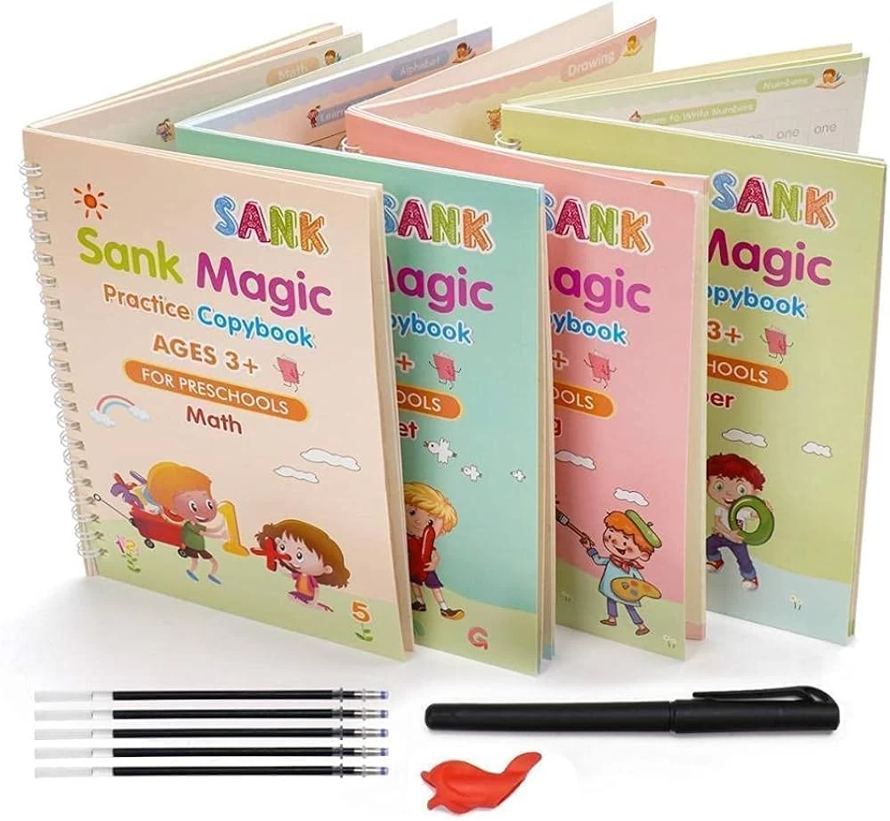 Kids Stationery - Magic Copy Books for Learning & Fun