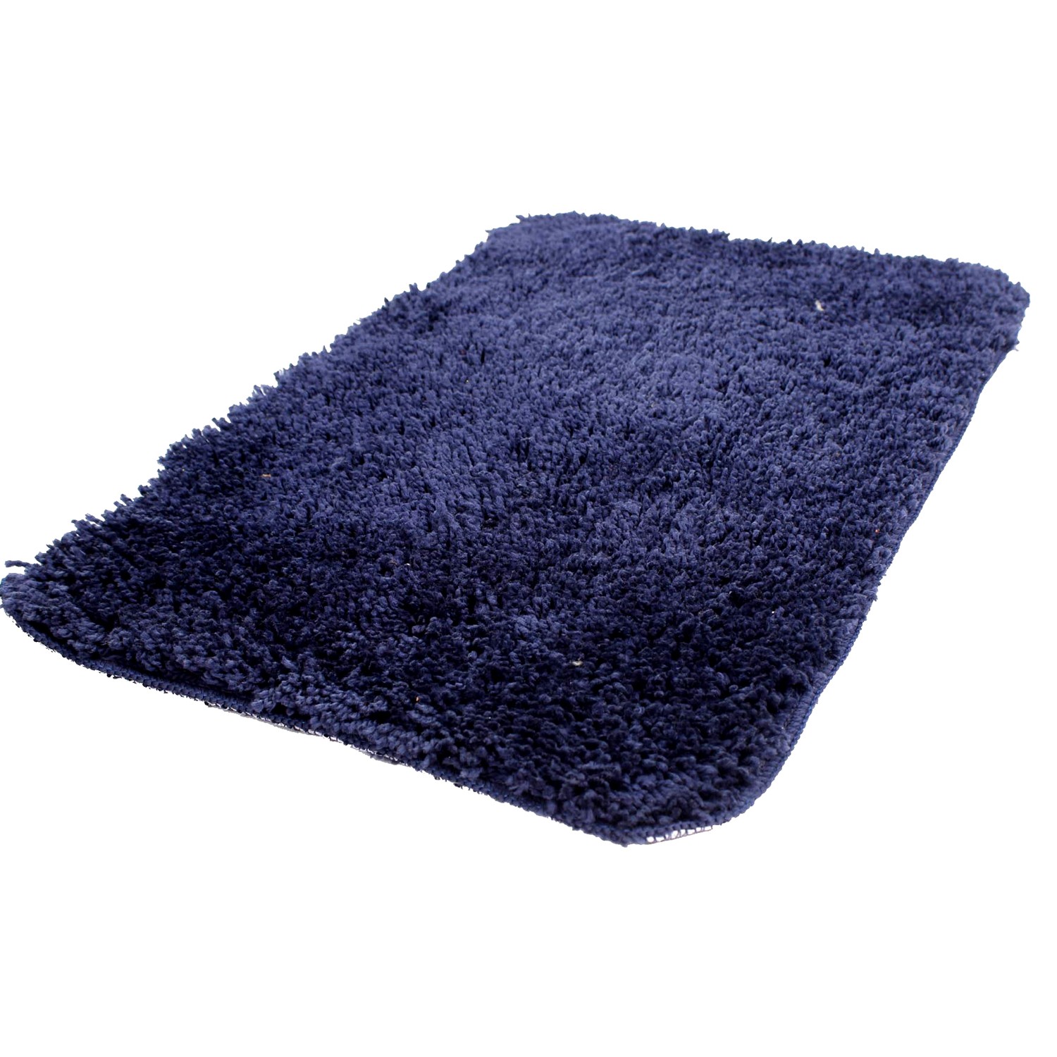 Door Mat Anti-Skid Living Room Bath Room Quick Drying Absorbent Mat for Home and Kitchen (60cm x 40cm) | Plain | Blue Color